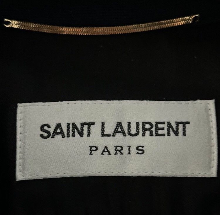 Saint Laurent Paris × Yves Saint Laurent Saint Laurent SLP Gold Coat Size M / US 6-8 / IT 42-44 - 2 Thumbnail