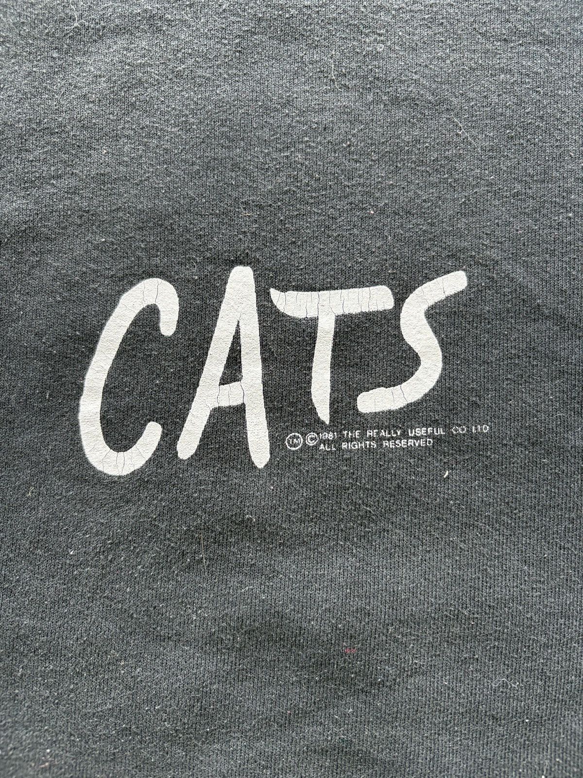 Vintage Vintage 80s Cats Raglan Sweatshirt Size US L / EU 52-54 / 3 - 2 Thumbnail