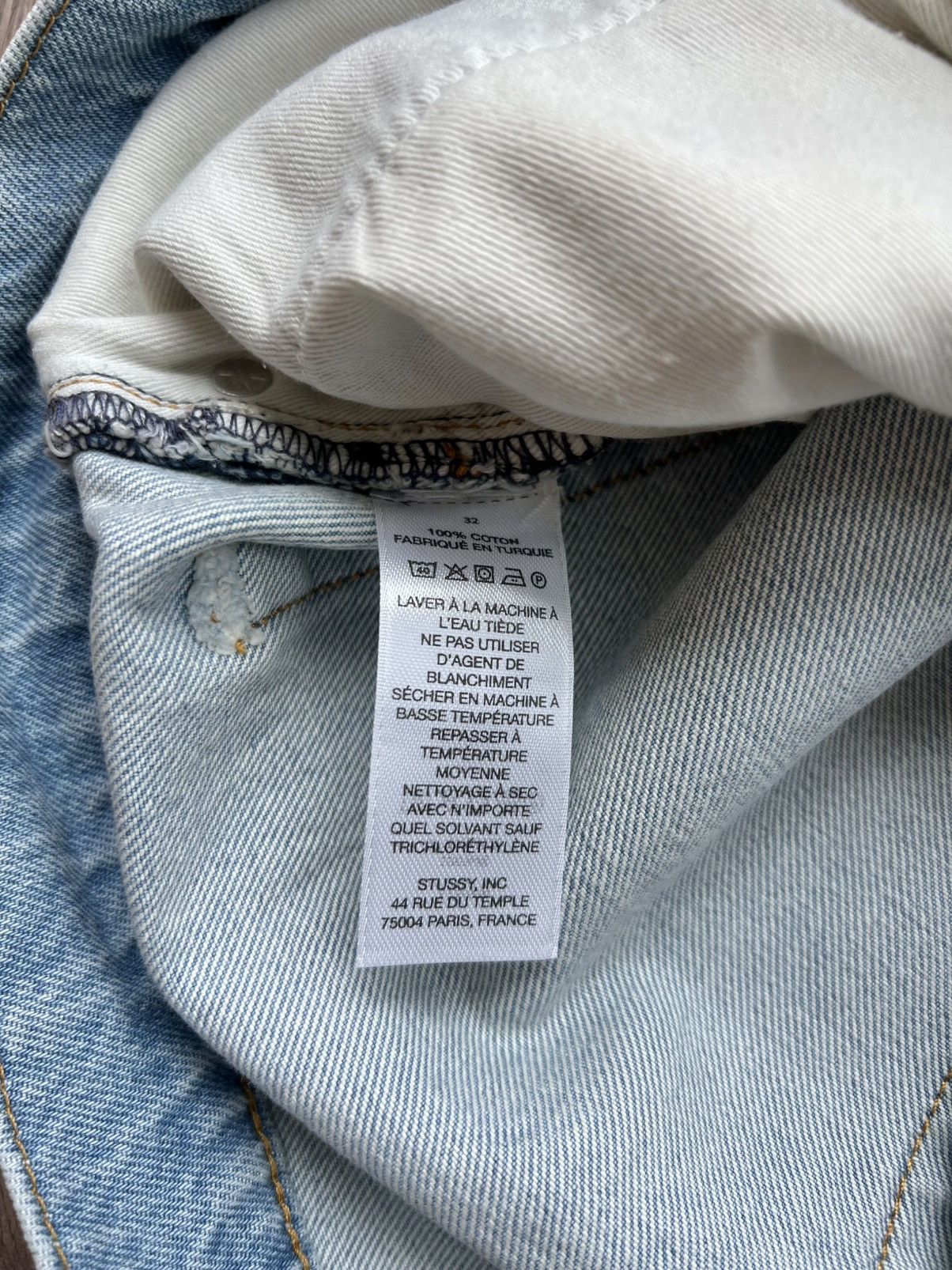 Stussy Stussy Denim Big Ol Short Washed Blue 32 Size US 32 / EU 48 - 6 Thumbnail