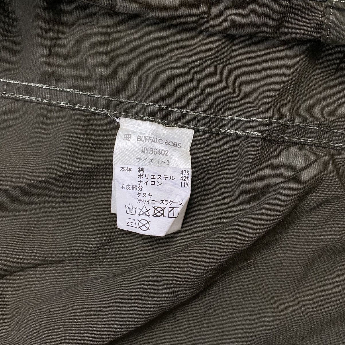 BUFFALO BOBS 2000s Buffalo Bobs Apocalypse Style Fur Hoodie Cargo Jacket Size US M / EU 48-50 / 2 - 13 Thumbnail