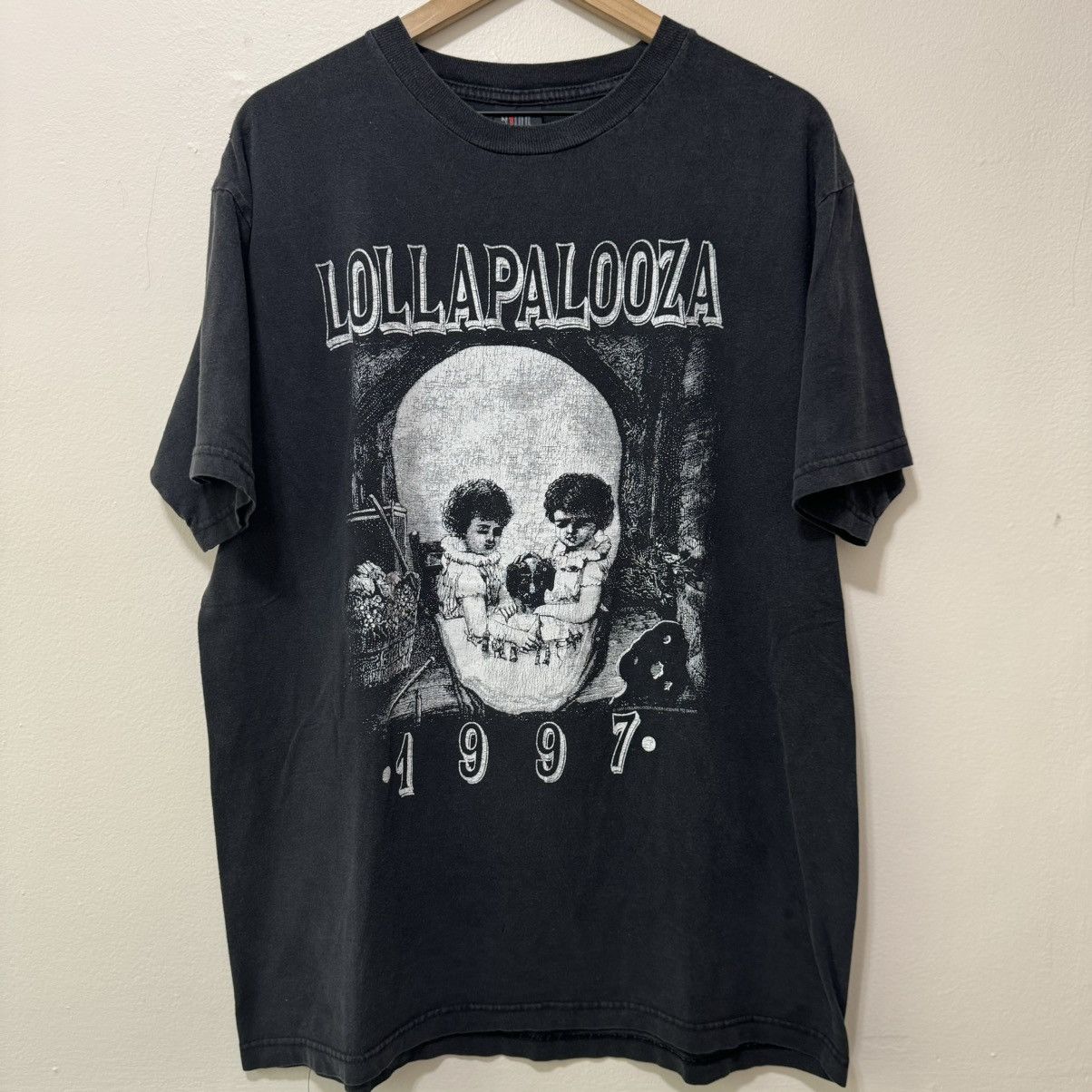 Vintage Lollapalooza T Shirt 1997 Blue Mens XL Giant Tag Vtg