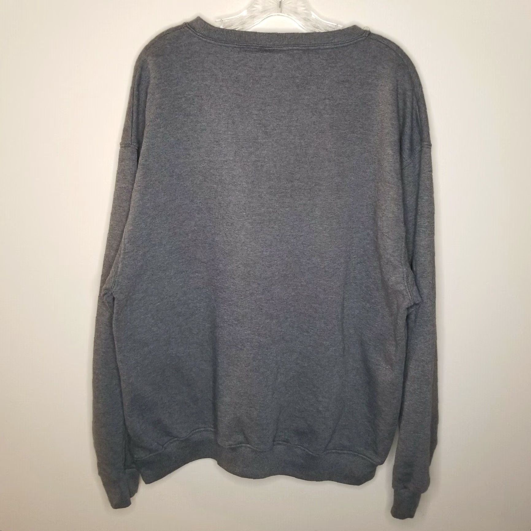 Vintage VINTAGE City Thredz City Sweater Long Sleeve Pullover Men XL Gray Pullover Mens Big City Theme 80s 90s Size US XL / EU 56 / 4 - 4 Thumbnail