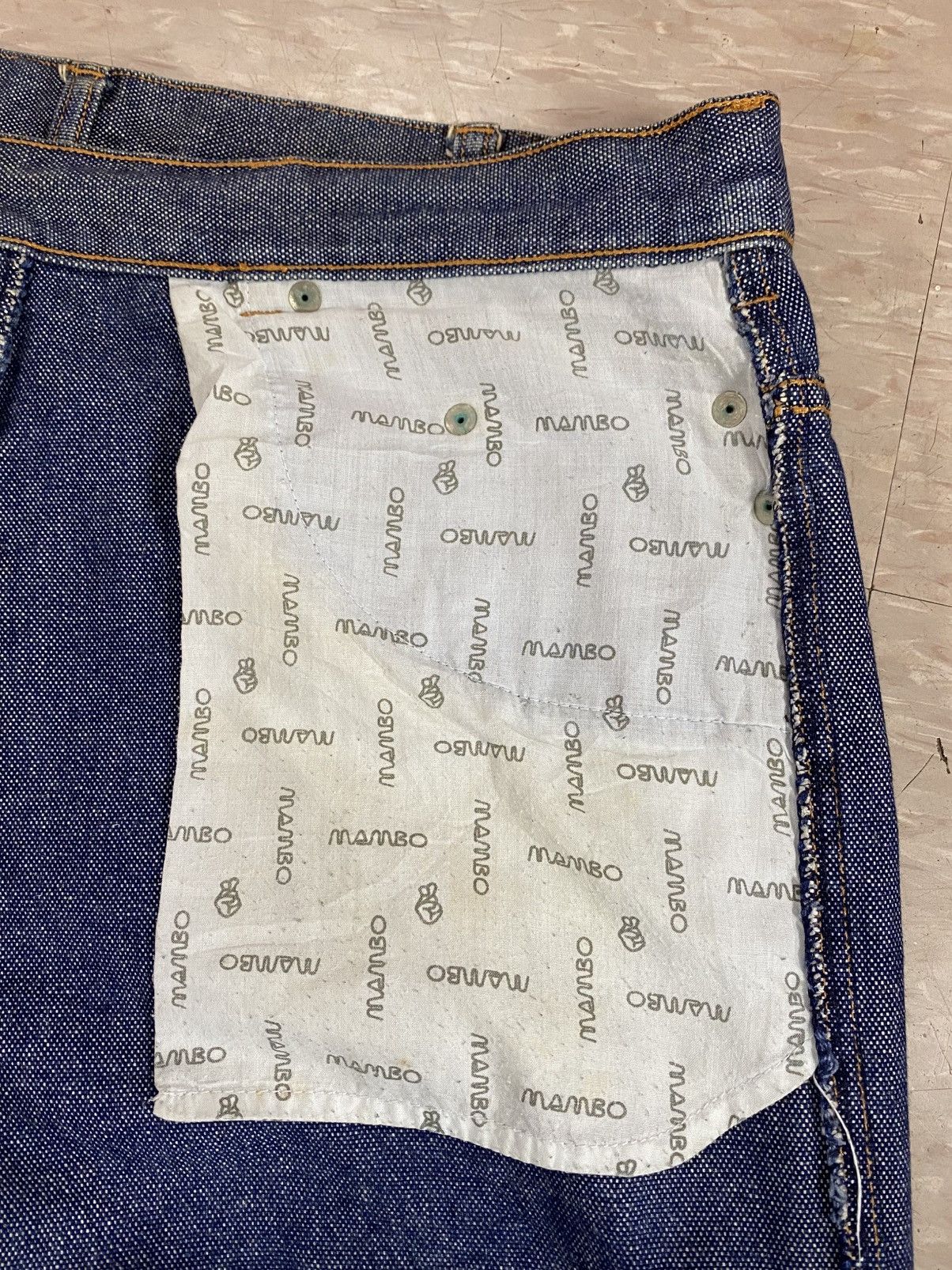 Mambo × Vintage Vintage mambo carpenter jeans baggy style Size US 35 - 11 Thumbnail