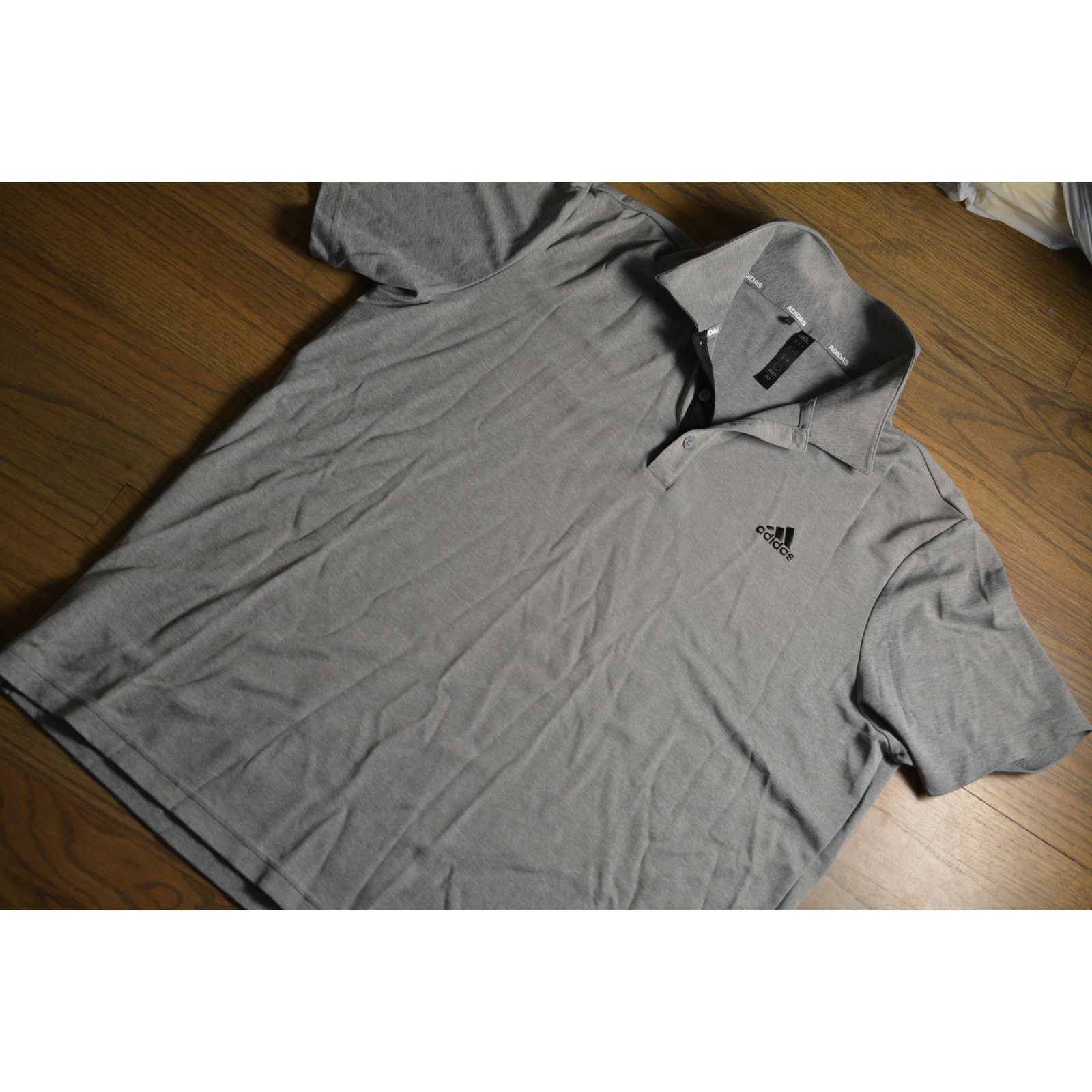 Adidas Adidas Men's Performance Golf Polo Shirt - Gray, Size XL Size US XL / EU 56 / 4 - 1 Thumbnail