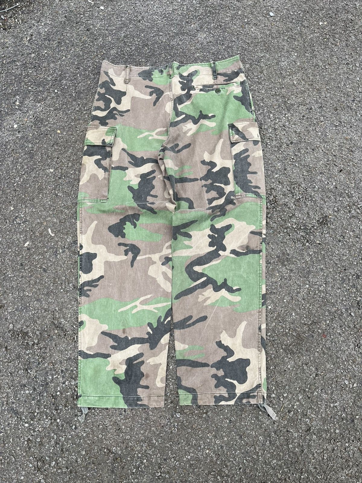 Vintage Vintage 90s 1996 German Military Cargo Pants Army Camo Size US 36 / EU 52 - 8 Thumbnail