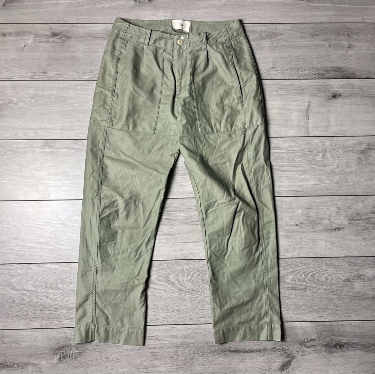 Folk Folk cargo military pants army size 3/32 Size US 32 / EU 48 - 1 Thumbnail