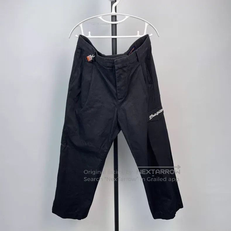 Louis Vuitton Louis Vuitton size US 50 Black Pocket Embroidered Overalls Size US 34 / EU 50 - 1 Thumbnail