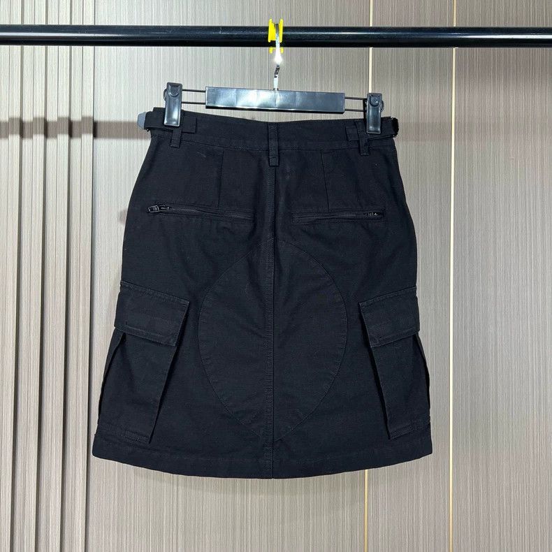 Balenciaga Balenciaga size 34 New Embroidered Letter Denim Skirt Size 33" - 2 Thumbnail