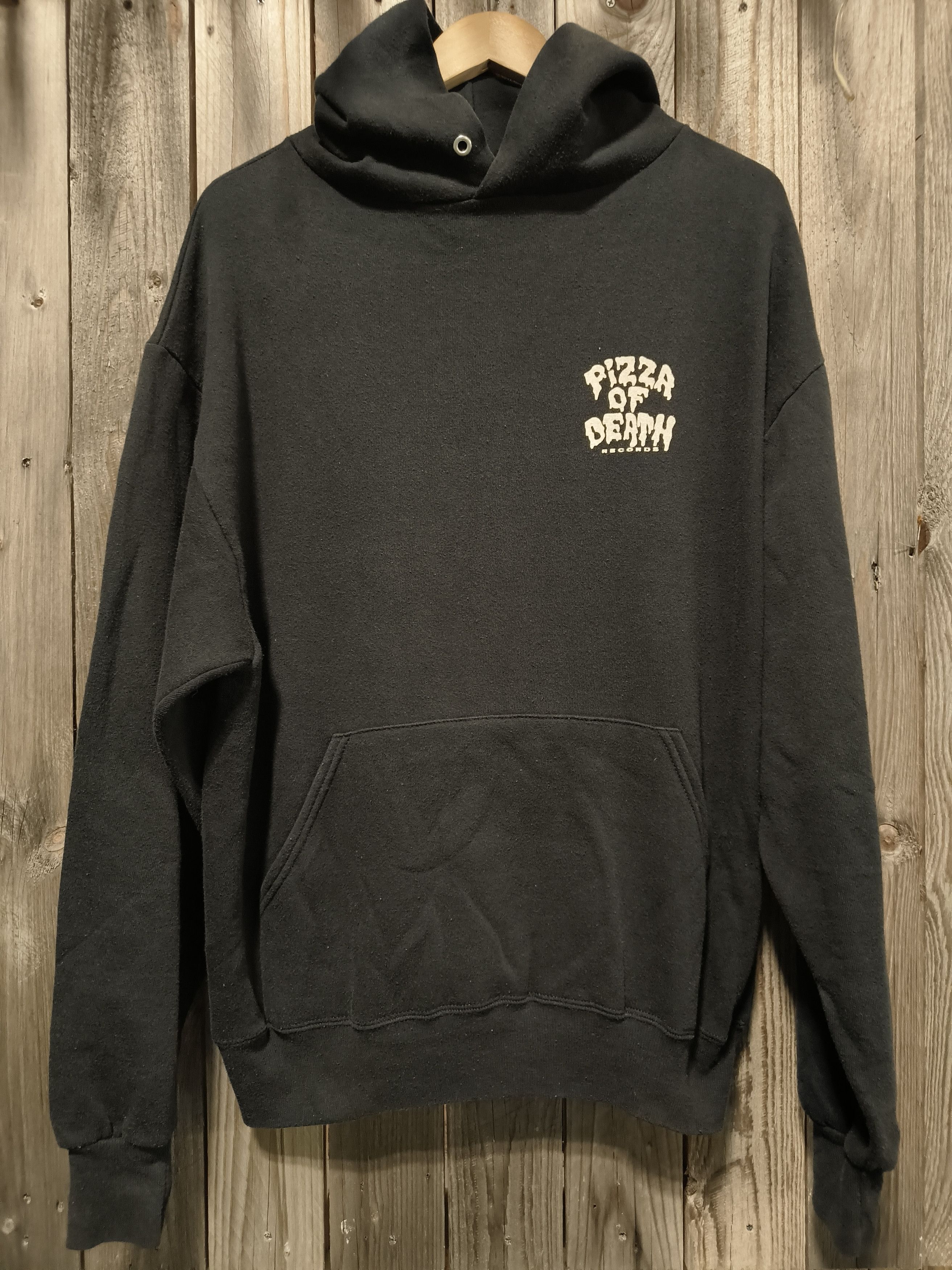 Band Tees Vintage 90s Pizza of death (Records) hoodies Size US L / EU 52-54 / 3 - 2 Thumbnail