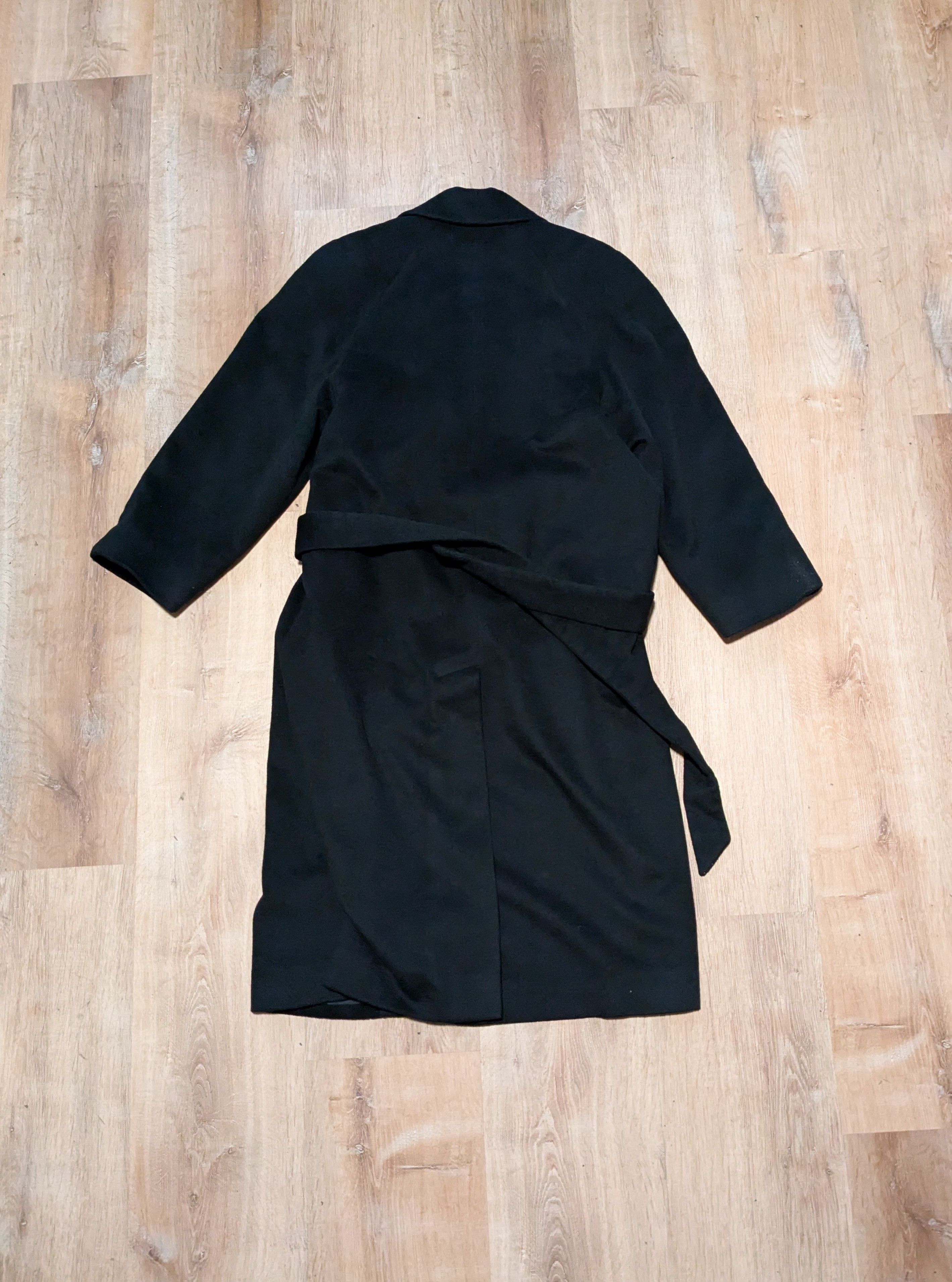 Dior Christian Dior Loro Piana Coat Black Cashmere Size 2 Size US M / EU 48-50 / 2 - 10 Thumbnail