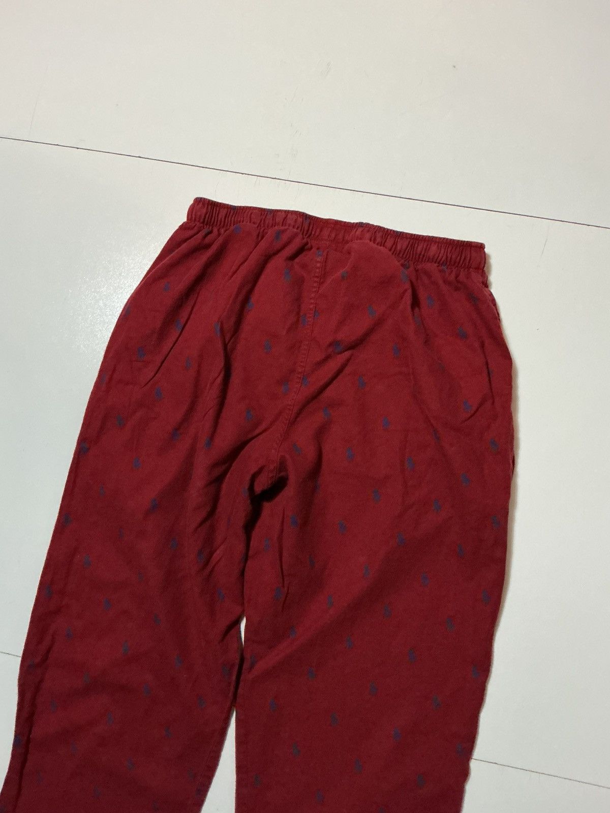 Polo Ralph Lauren Polo Ralph Lauren Dry Goods Pony Player Logo Pajama Pants Size US 34 / EU 50 - 9 Thumbnail