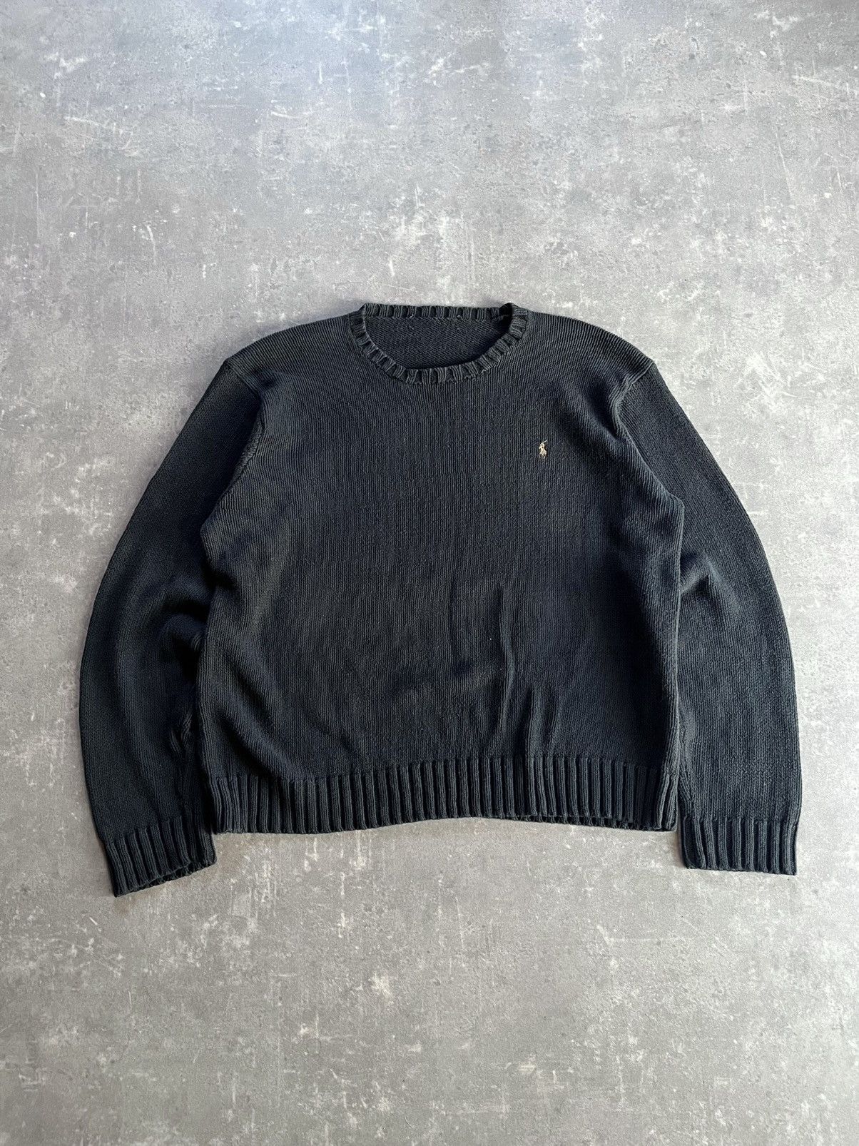 Polo Ralph Lauren Polo Ralph Lauren Linen / Cotton Heavy Knit Sweater L XL Size US XL / EU 56 / 4 - 1 Thumbnail