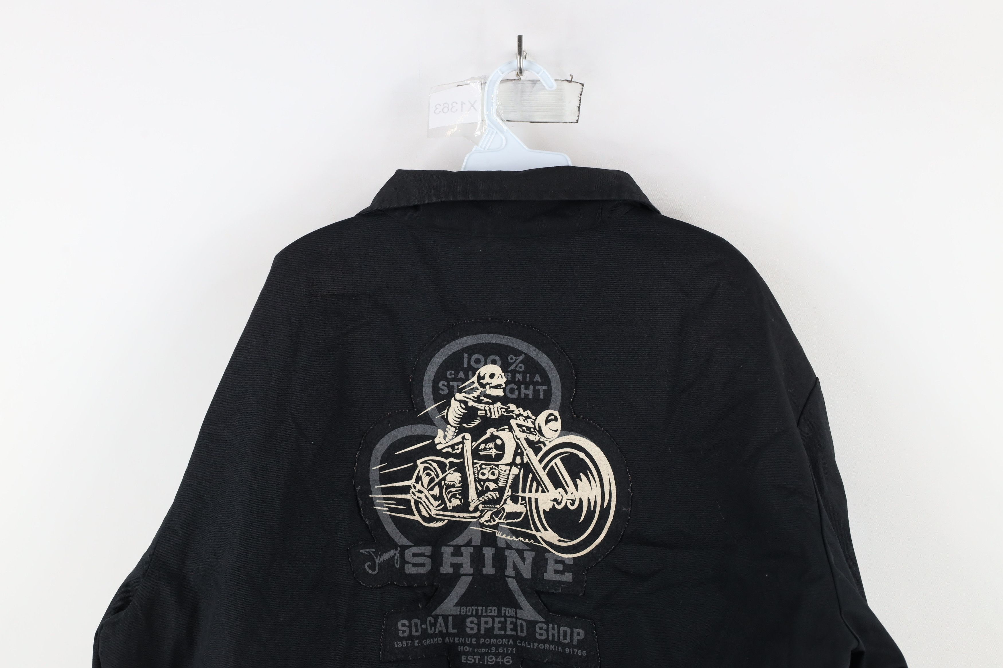 Dickies × Vintage Vintage Dickies So Cal Speed Shop Skeleton Bomber Jacket Size US XXL / EU 58 / 5 - 17 Thumbnail