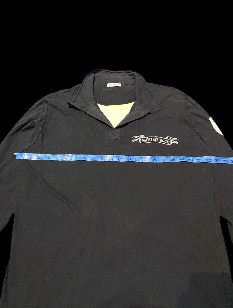 If Six Was Nine × Japanese Brand × Le Grande Bleu (L.G.B.) 🖤Double Layer Adobe British Rock Longsleeve ~ IfSixWasNine🖤 Size US XXL / EU 58 / 5 - 4 Thumbnail