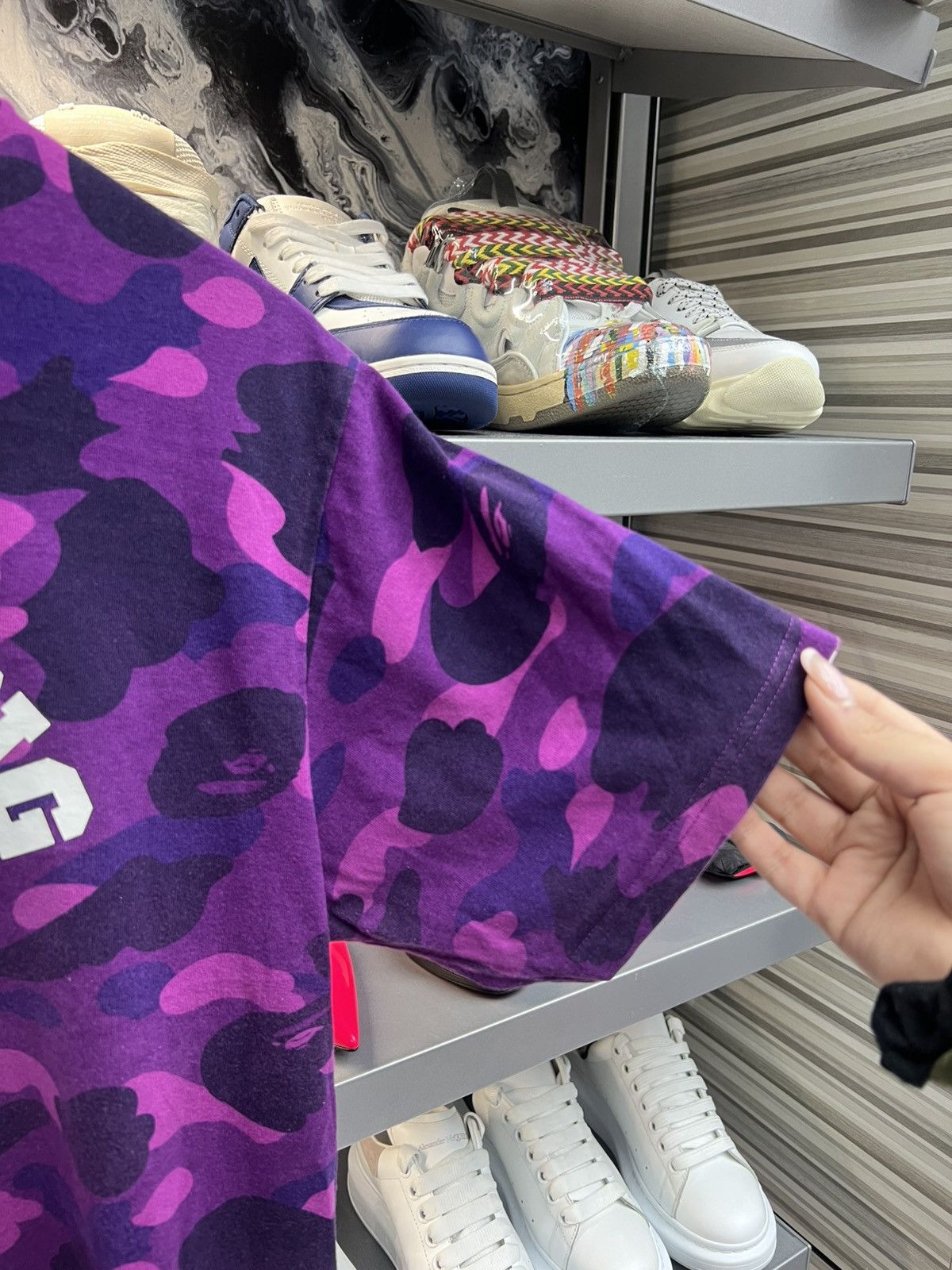 Bape Bape Color Camo College Tee Size US M / EU 48-50 / 2 - 6 Thumbnail