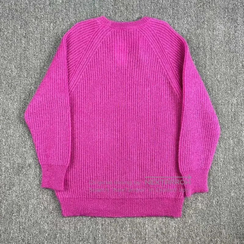 Max Mara MaxMara Purple Mohair Women's Pullover Sweater . Size L / US 10 / IT 46 - 2 Thumbnail