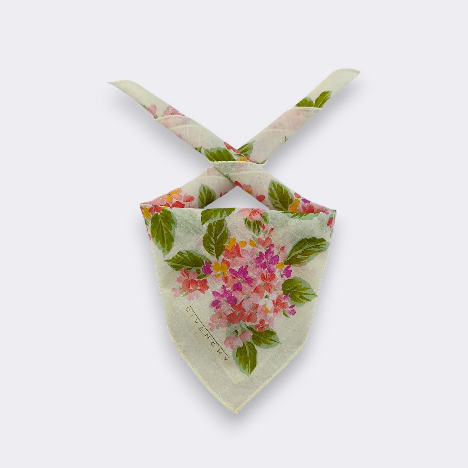 Givenchy Vintage Givenchy Handkerchief Neckerchief Bandana H149M Size ONE SIZE - 2 Thumbnail