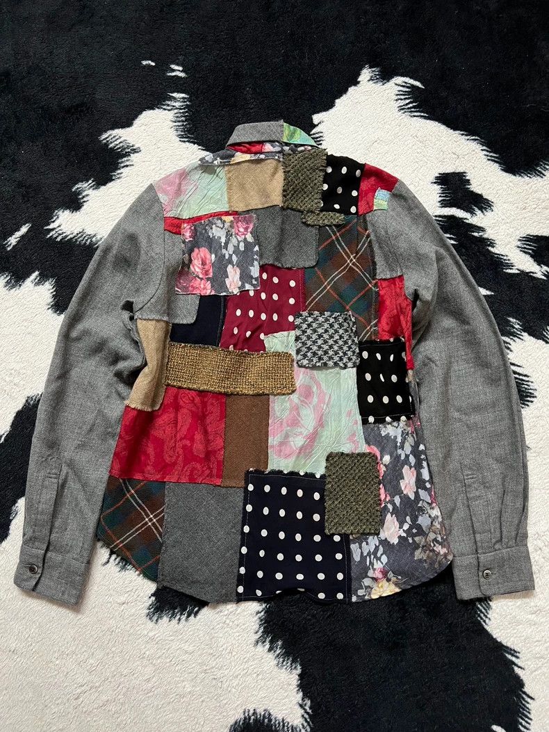 Comme des Garcons Comme Des Garcons Baijiabu multi-element collage shirt Size M / US 6-8 / IT 42-44 - 6 Thumbnail