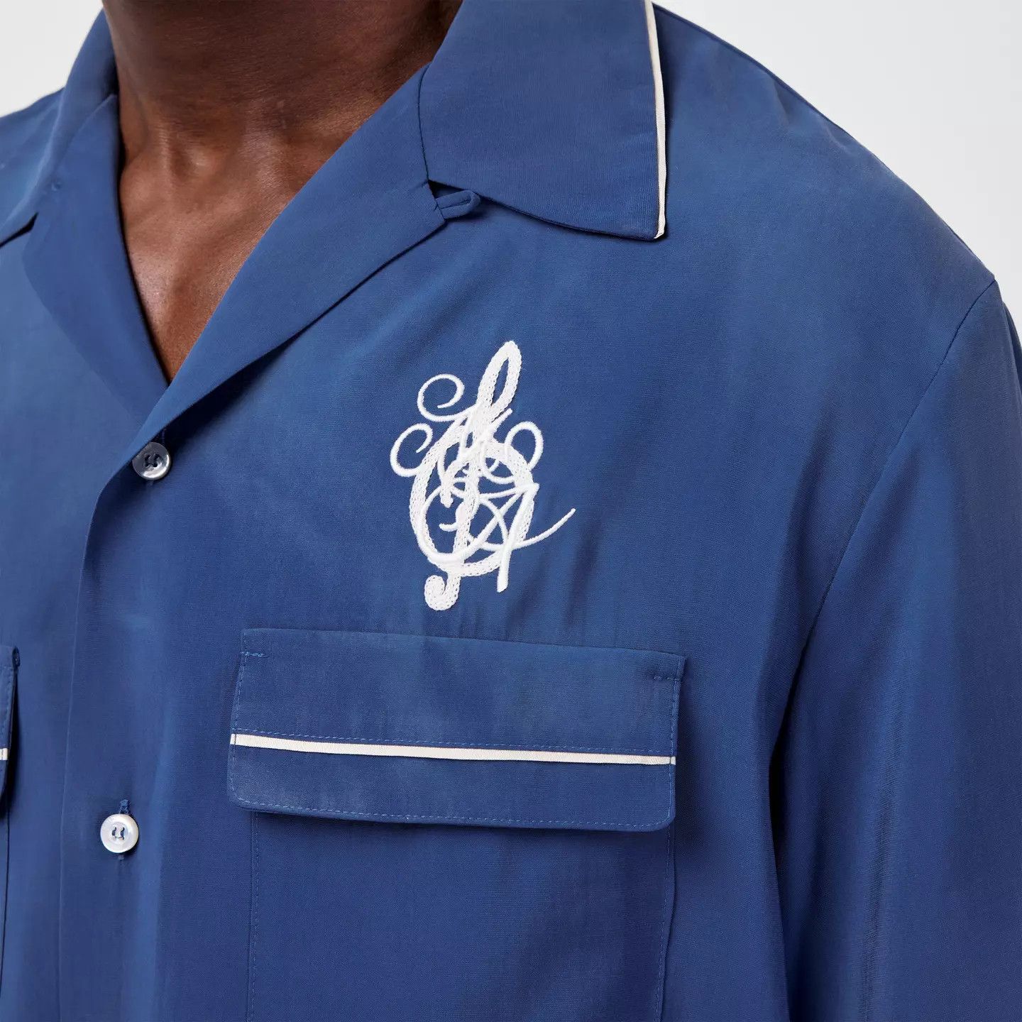 Amiri o1g2r1mq0426 Saturday Shirt in Navy Size US L / EU 52-54 / 3 - 5 Thumbnail