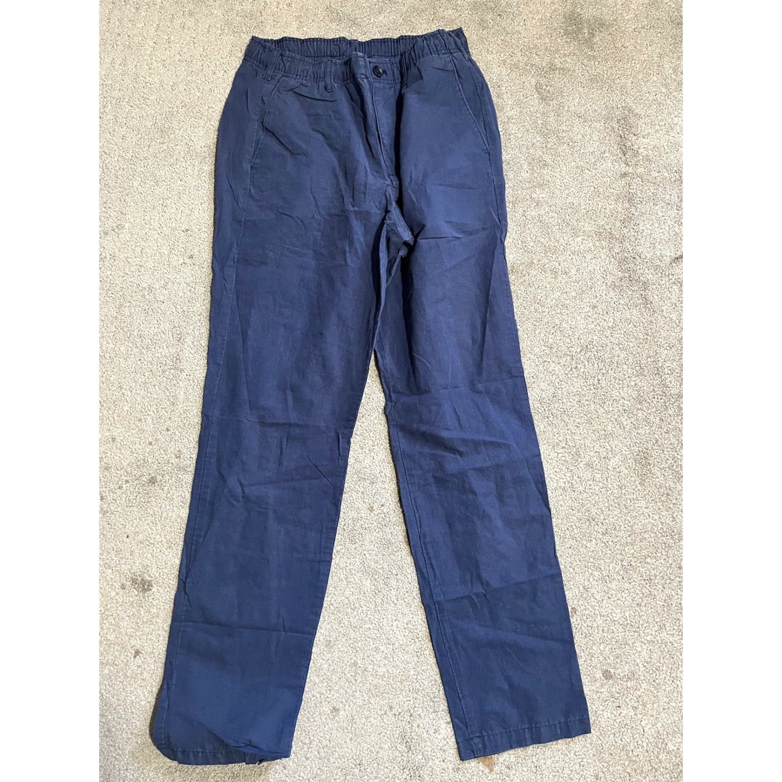 Gap Gap Chino Jogger Pants XS Navy Blue Women Pants XS Navy Blue Jogger Gap Chino Women's XS Navy Blue Size 26" / US 2 / IT 38 - 2 Thumbnail