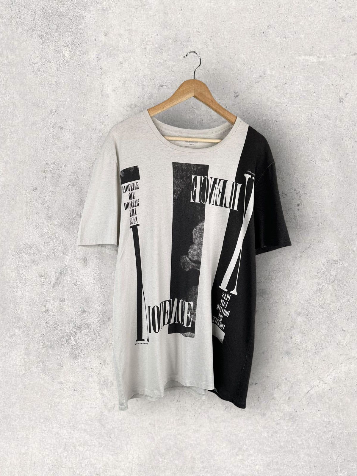 Allsaints AllSaints Silent 1/2 Band Crew Tee Size US XL / EU 56 / 4 - 1 Thumbnail