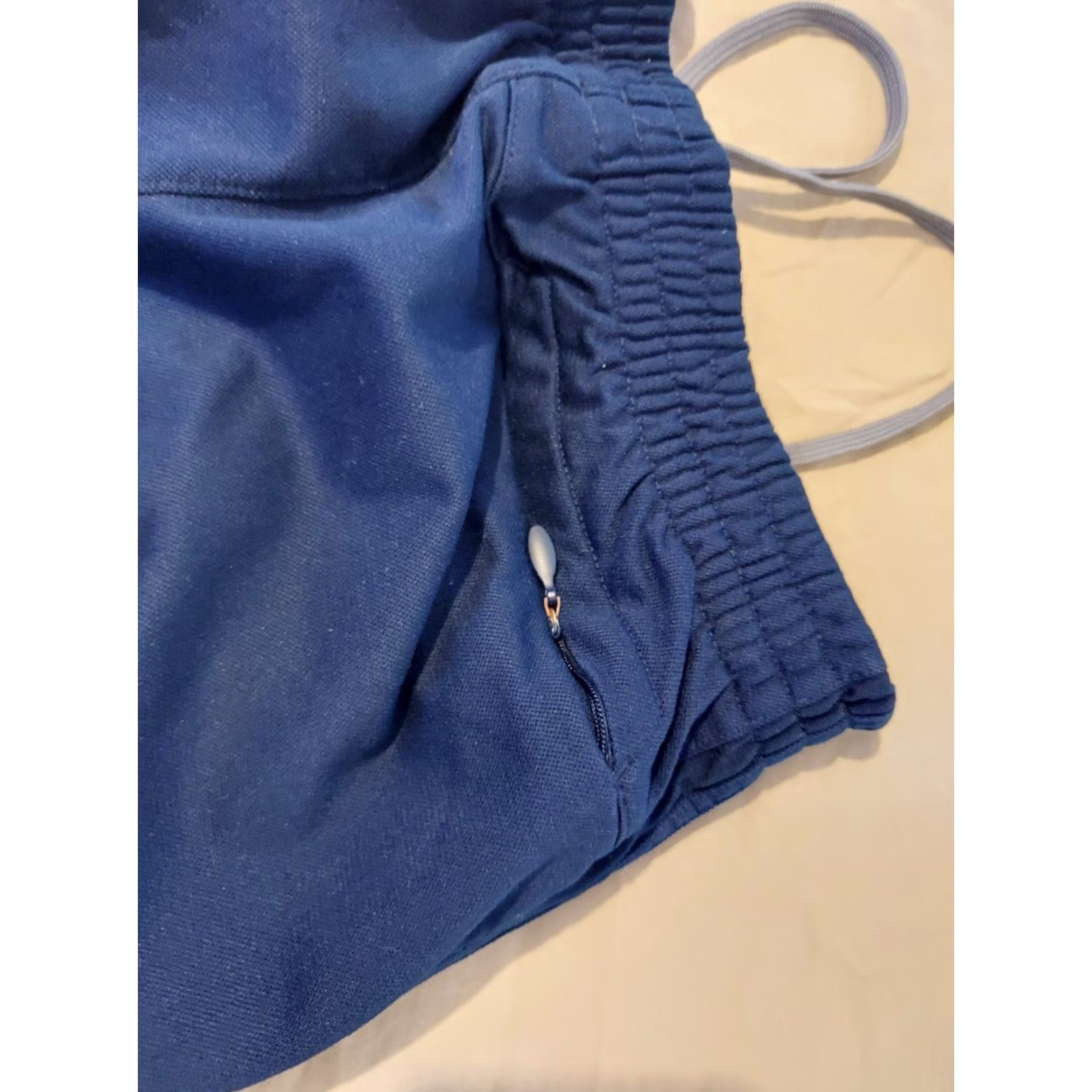 Adidas adidas Pants Mens M Medium Navy Blue Athletic Sweatpants Gym Workout Activewear blue M Mens Size US 31 - 3 Thumbnail