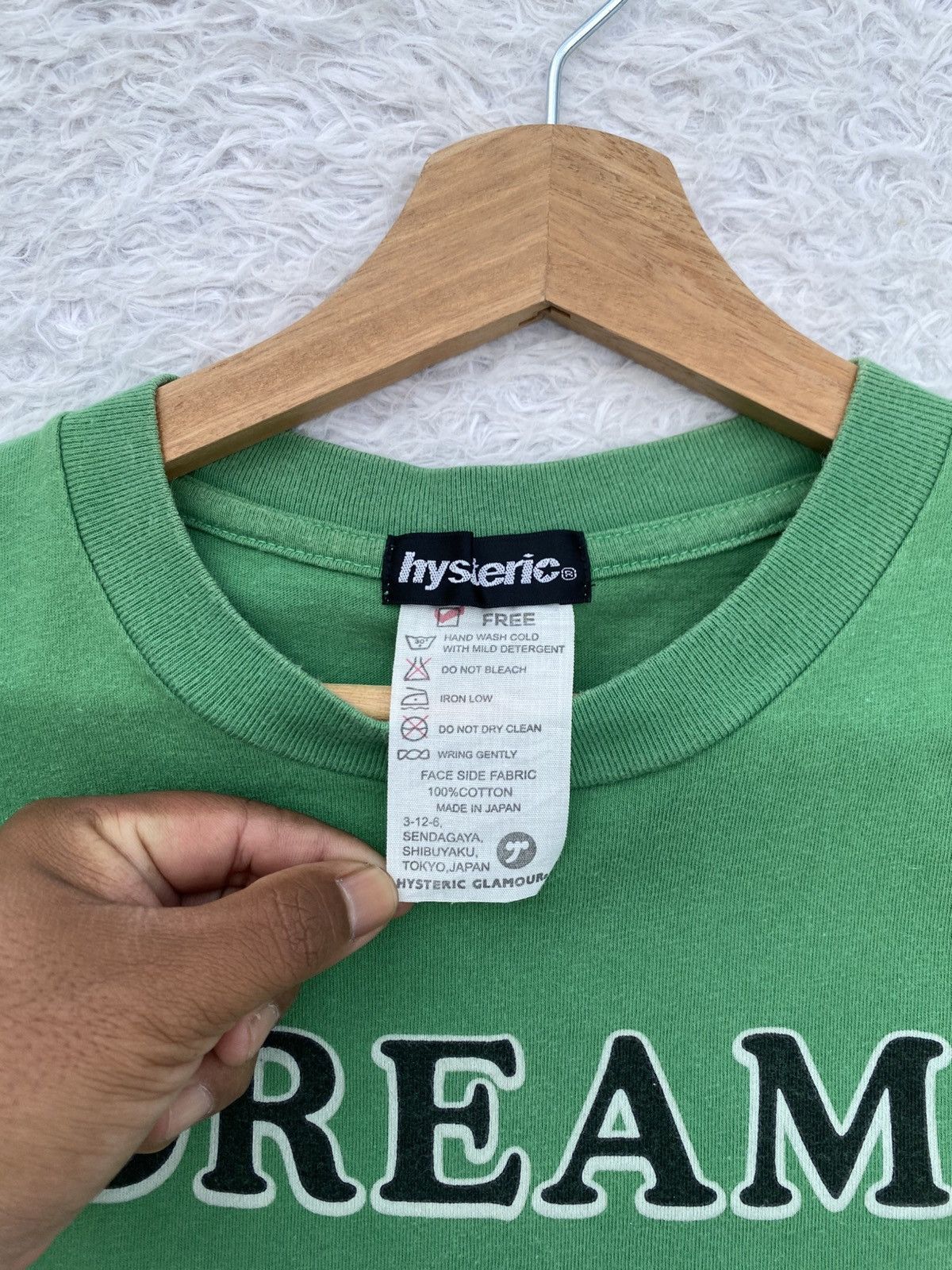 Hysteric Glamour Rare Vintage Hysteric Glamour Dream Baby Dream Tshirt Size US S / EU 44-46 / 1 - 7 Thumbnail