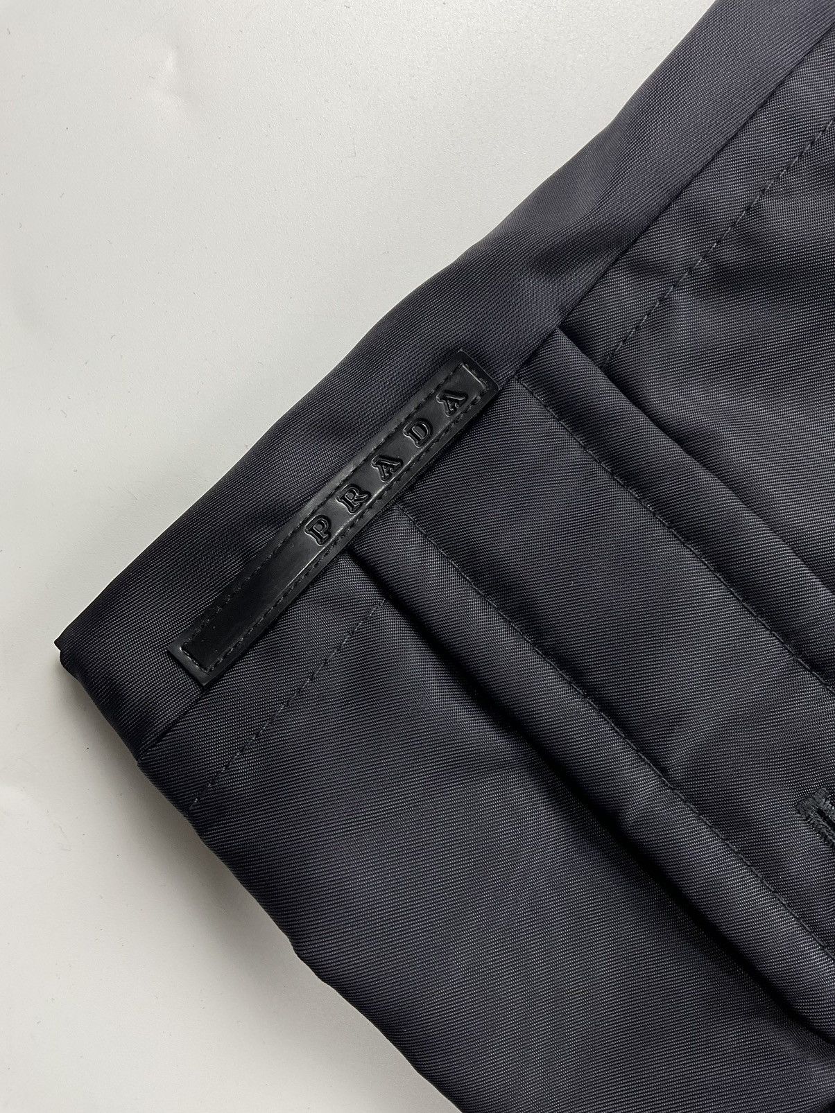 Prada Prada BLack Tab Fur Hood Utility Jacket Size US M / EU 48-50 / 2 - 9 Thumbnail