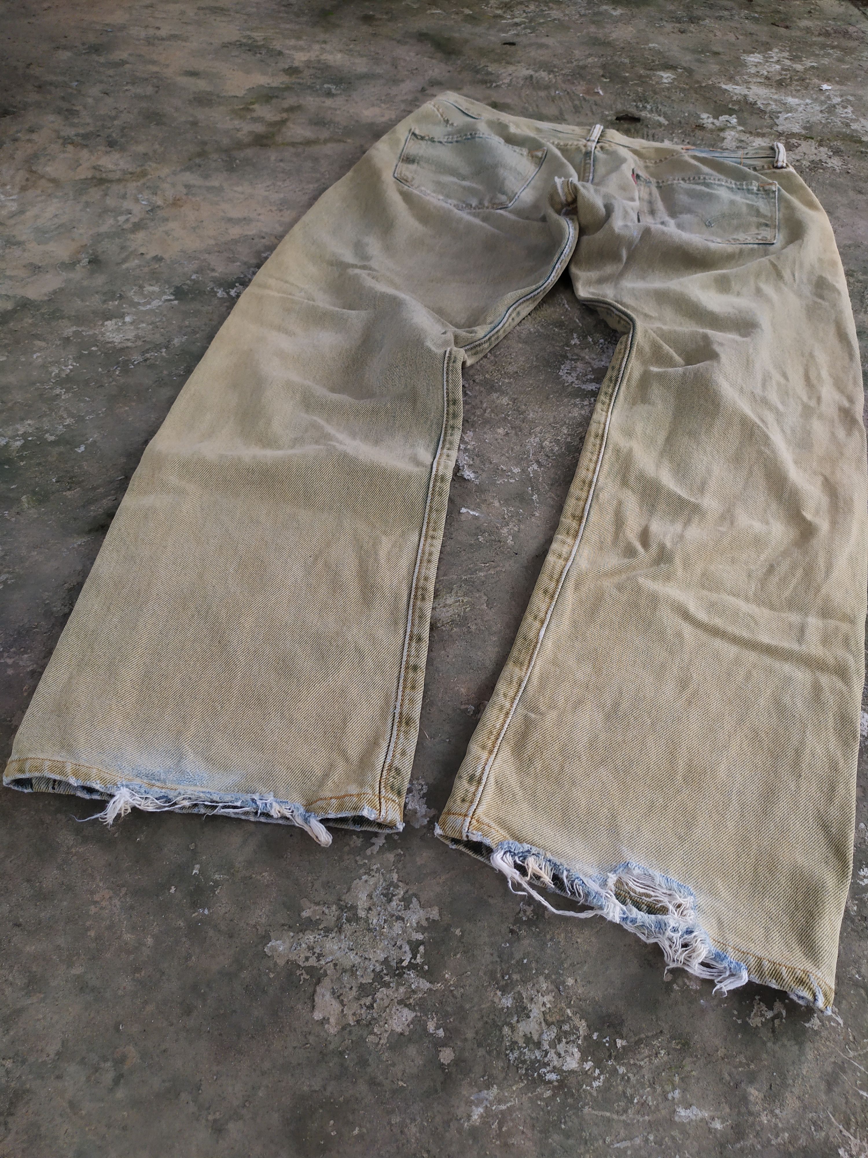 Levi's × Levi's Vintage Clothing Vintage Levi's 501 Mudwash Denim Size US 35 - 8 Thumbnail