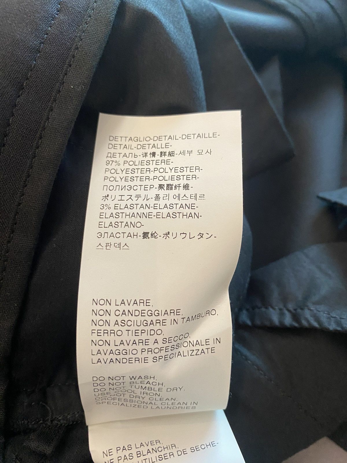 1017 ALYX 9SM TAILORING CARGO PANT BLACK Size US 34 / EU 50 - 12 Thumbnail