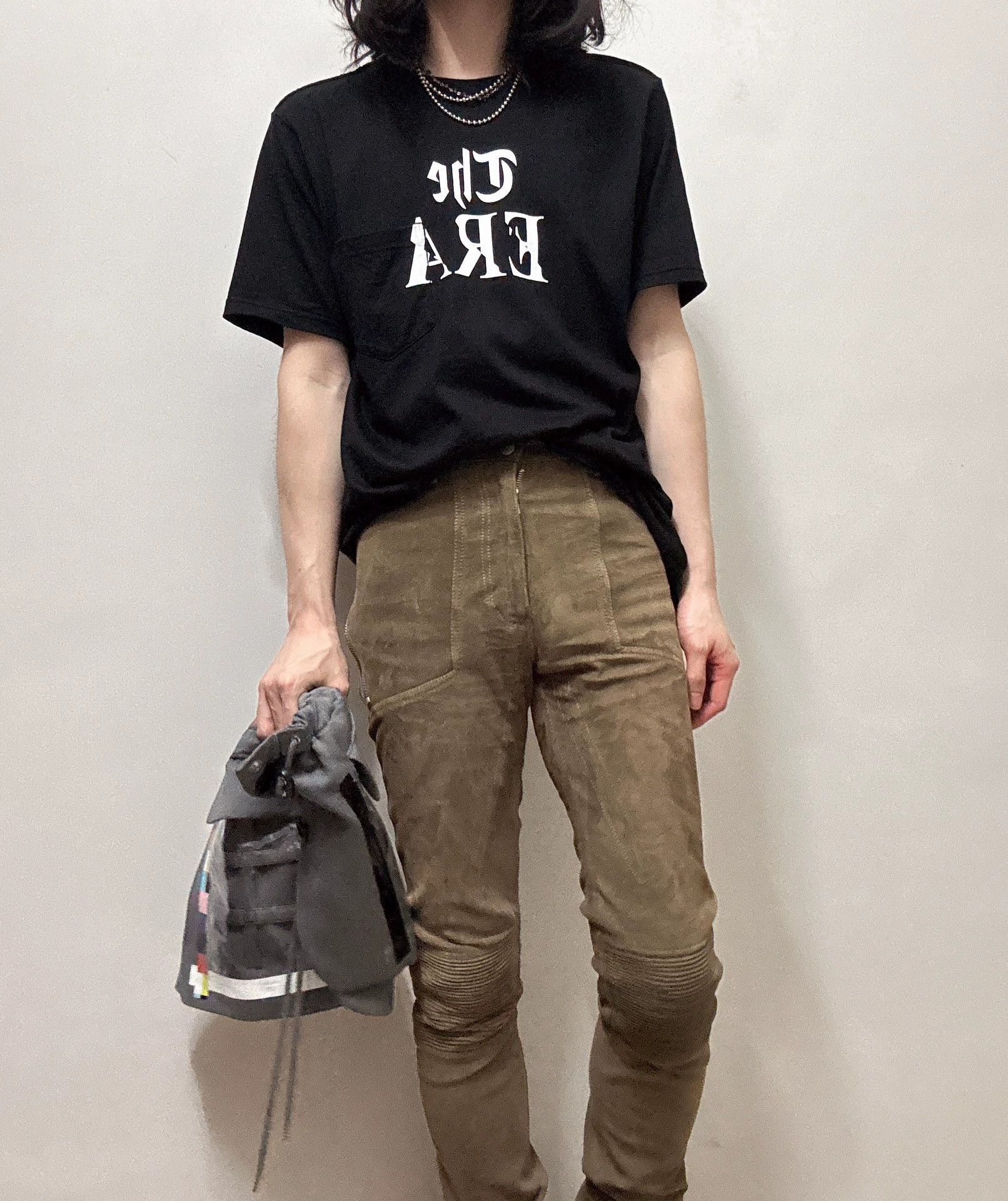 Takahiromiyashita The Soloist. takahiro miyashita high-waist skinny lambskin pants 46 Size US 30 / EU 46 - 4 Thumbnail