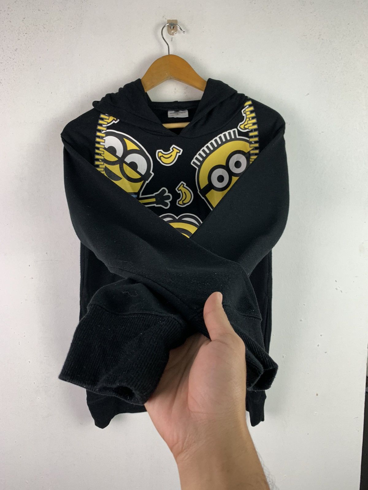 Cartoon Network × Japanese Brand × Universal Studios Minions Full Print Hoodie Nice Design Size US M / EU 48-50 / 2 - 8 Thumbnail