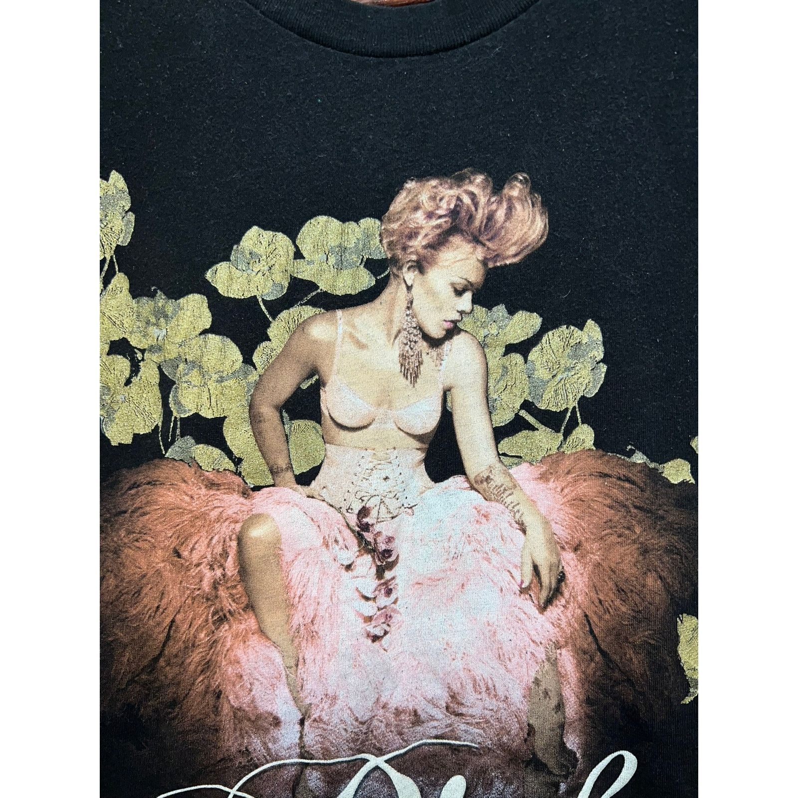 Pink Pink The Truth About Love Tour Shirt Black Tee 2013 Large Size US L / EU 52-54 / 3 - 3 Thumbnail