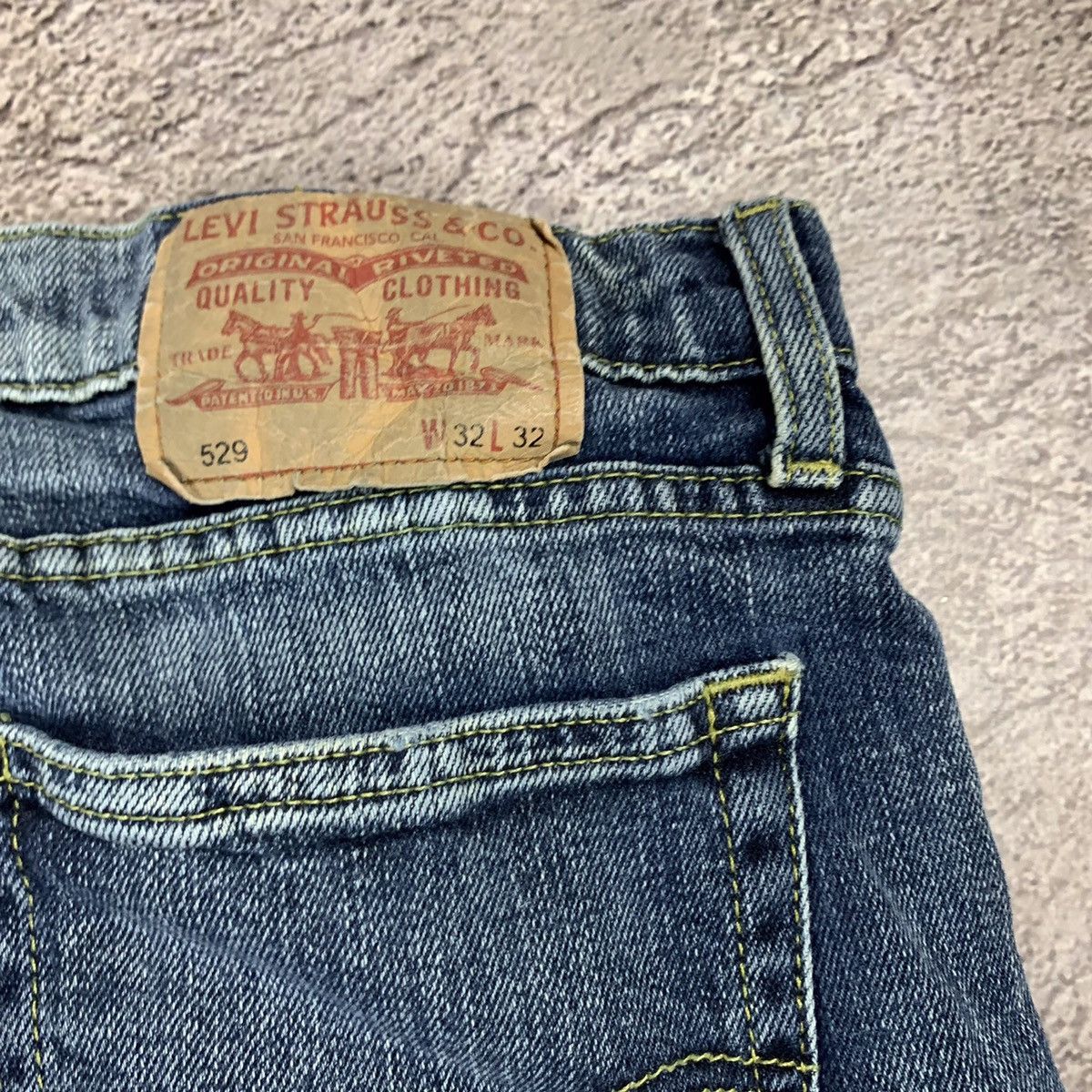 Vintage Vintage 90s Levis Baggy Wide Leg Flared Jeans Grunge Y2K 32 Size US 32 / EU 48 - 8 Thumbnail