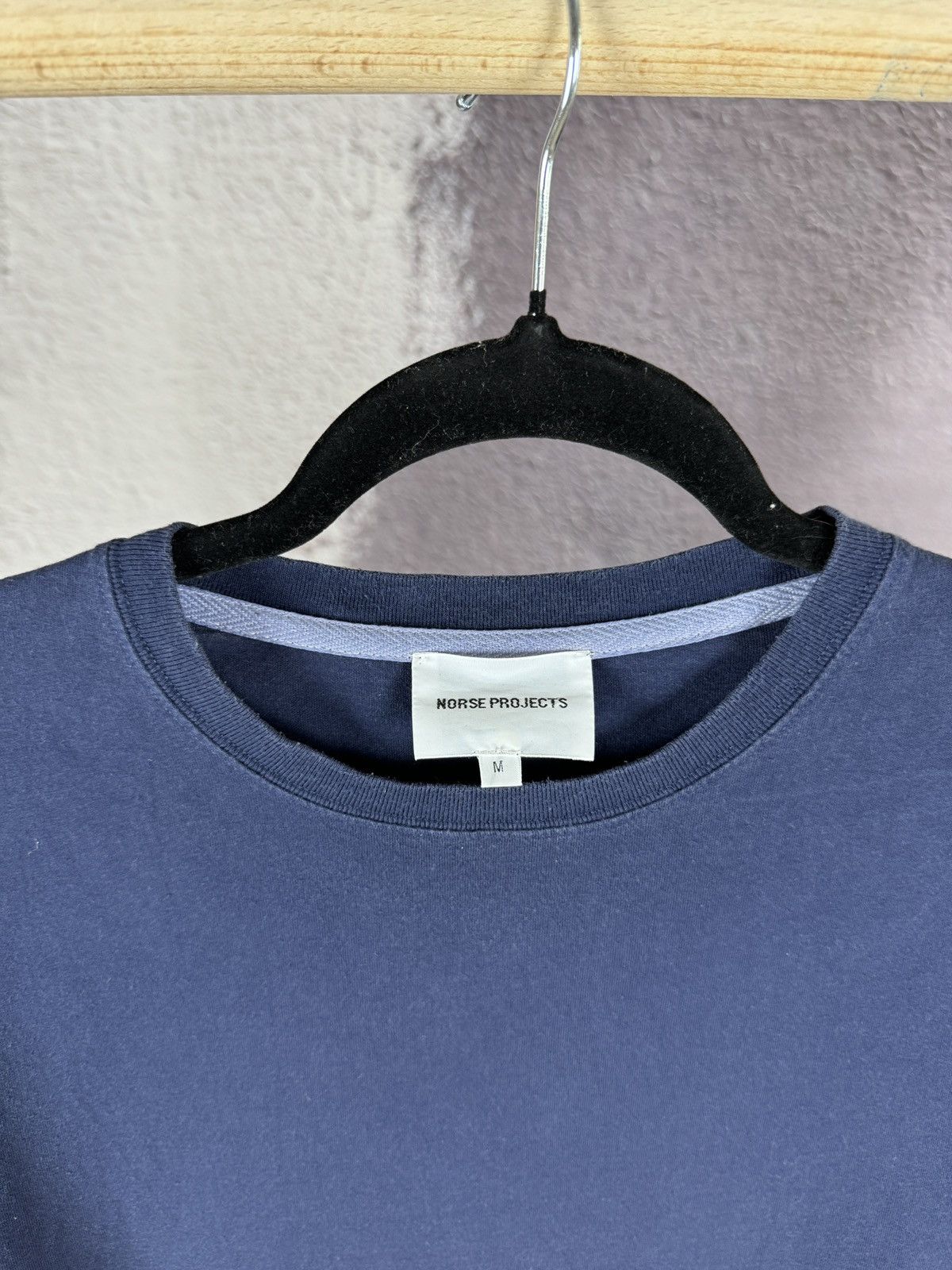 Norse Projects Norse Projects blue navy Niels standard ss tee shirt Size US M / EU 48-50 / 2 - 5 Thumbnail