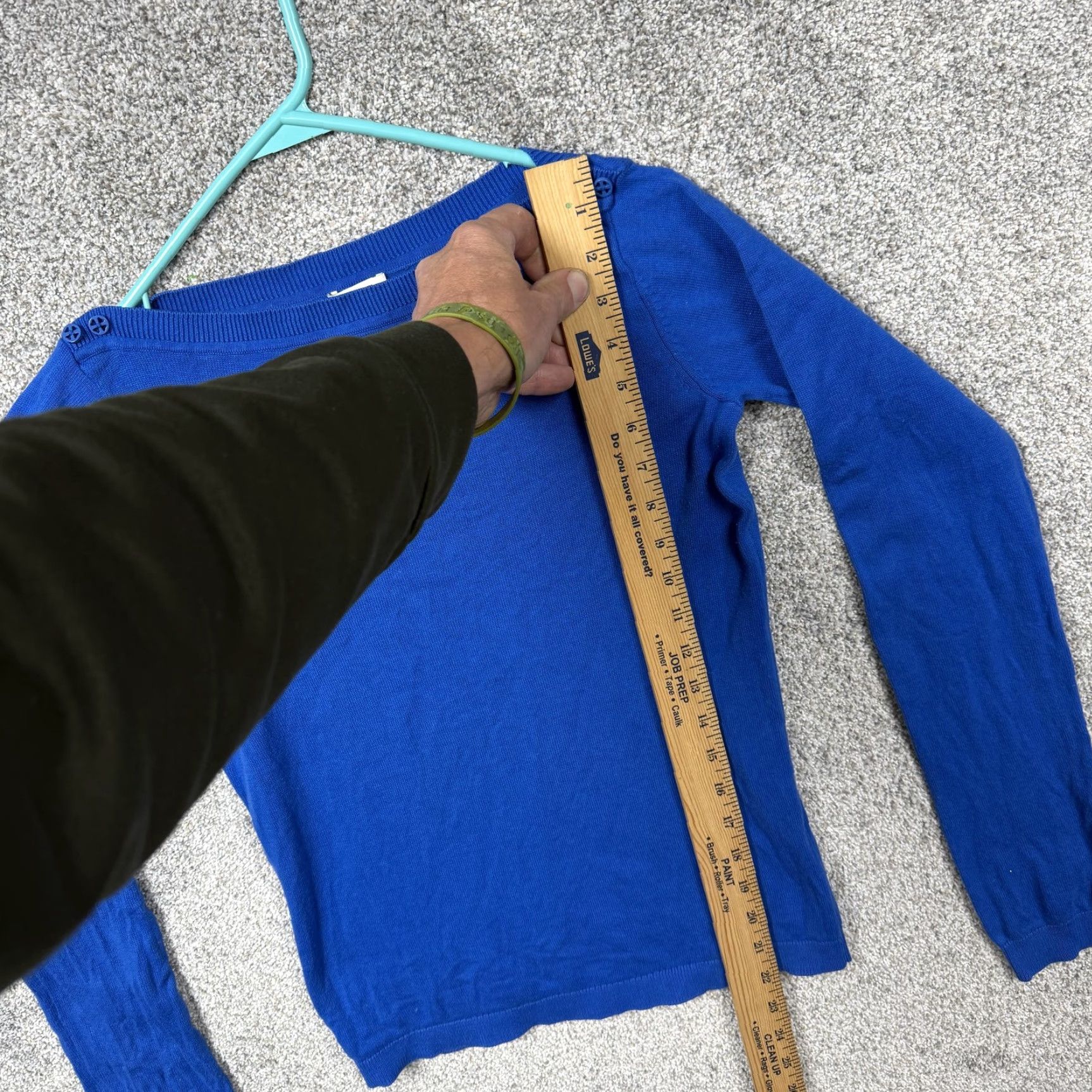 Vintage **Clover By Bobby Jones Women's S Pullover Blue Classic Office Sweater** User: Clover By Bobby Jones Women's S Pullover Blue Classic Office Sweater Size S / US 4 / IT 40 - 2 Thumbnail