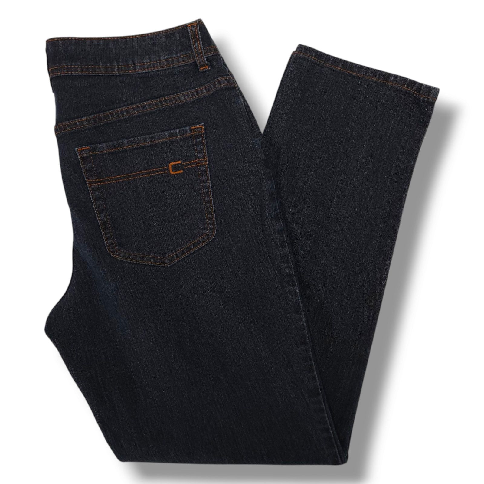 Chicos EUC Chico's Straight Leg Ankle Jeans Sz 0.5 [5-6]x28 Indigo Size 29" - 1 Thumbnail