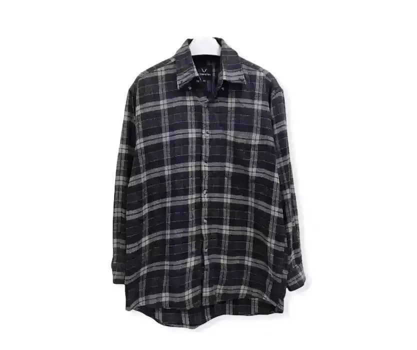 Flannel Vintage Finch Plaid Tartan Flannel Shirt Size US M / EU 48-50 / 2 - 1 Thumbnail