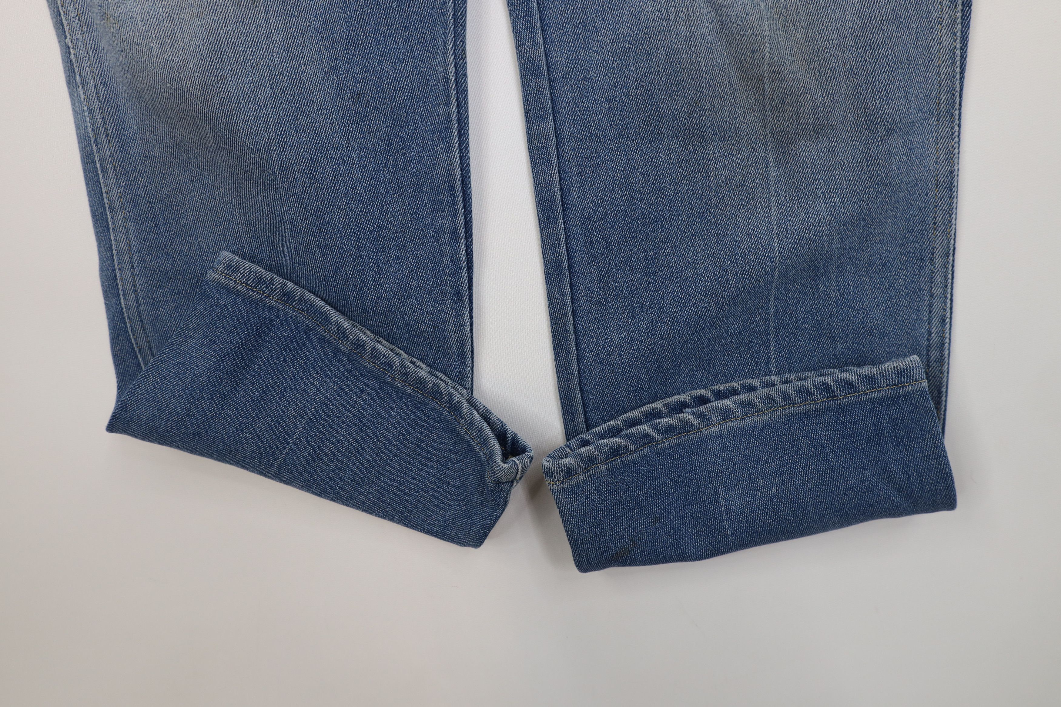 Lee Vintage 90s Lee Distressed Straight Leg Denim Jeans Blue USA Size US 36 / EU 52 - 5 Thumbnail