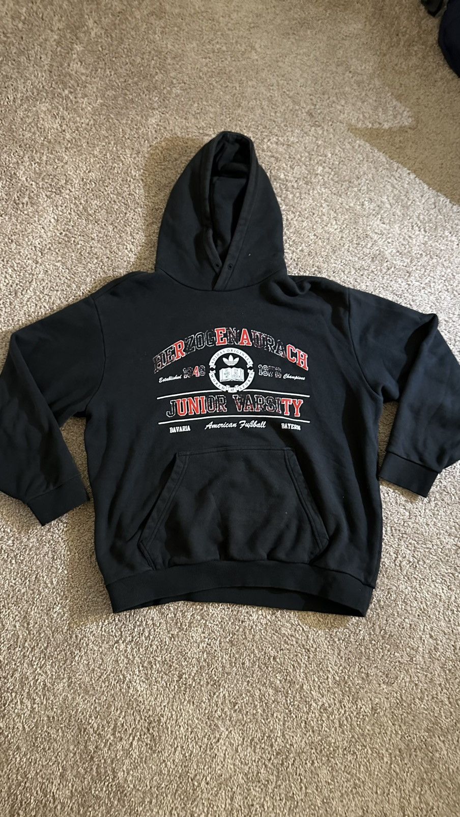 Adidas × Vintage Vintage Adidas Hoodie Size US L / EU 52-54 / 3 - 1 Preview