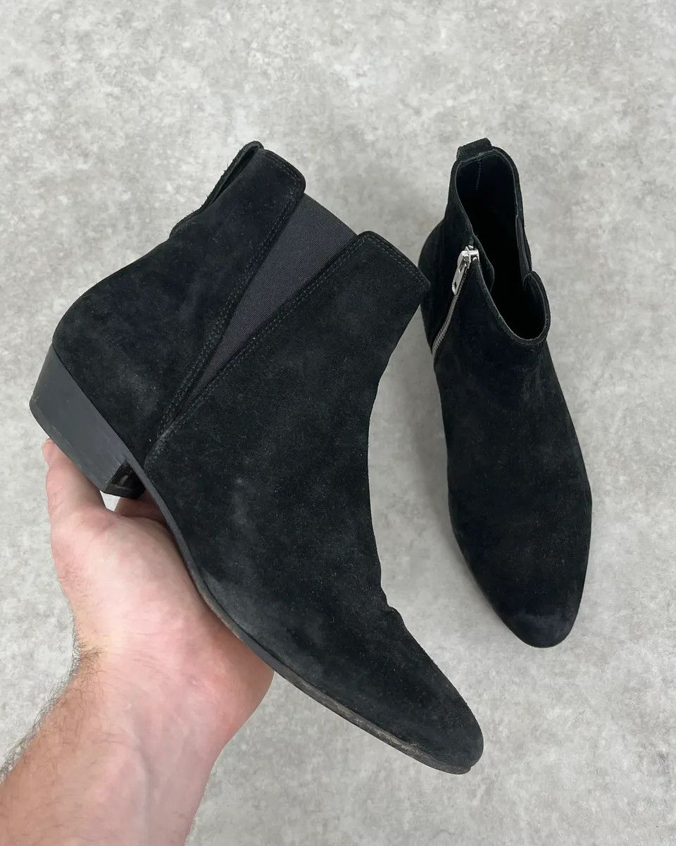 Isabel Marant Isabel Marant Black Suede Leather Boots Size US 7 / IT 37 - 1 Thumbnail