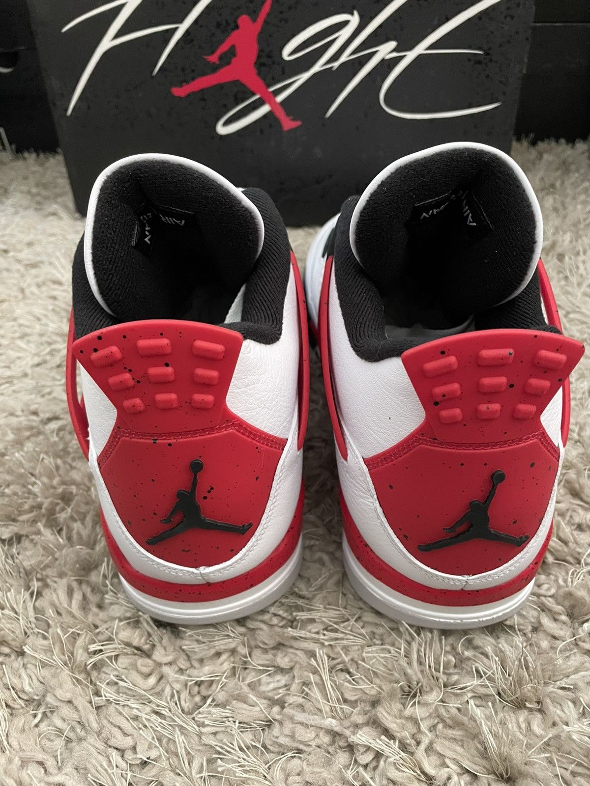 Jordan Brand Jordan 4 Red Cement Size US 11.5 / EU 44-45 - 6 Thumbnail