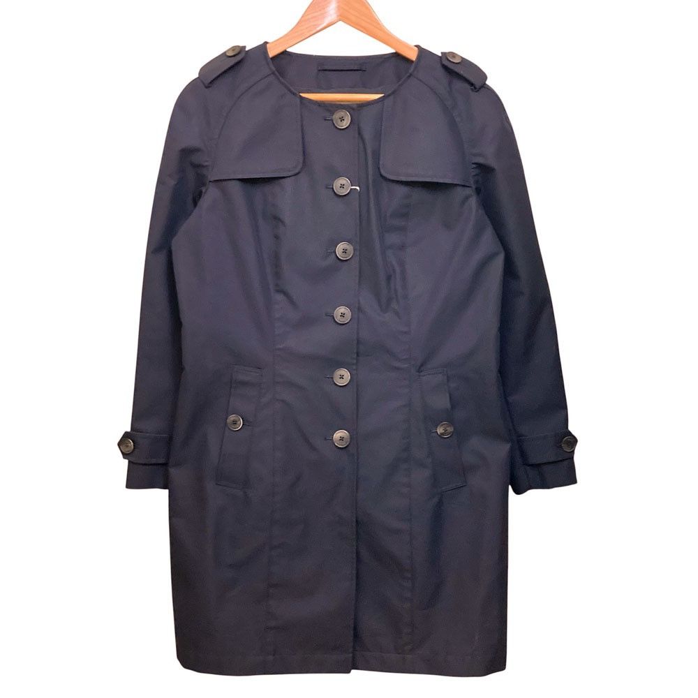Other Other Herno No Collar Single Trench Coat Textile Outerwear DUTY FREE for USA Size ONE SIZE - 1 Thumbnail