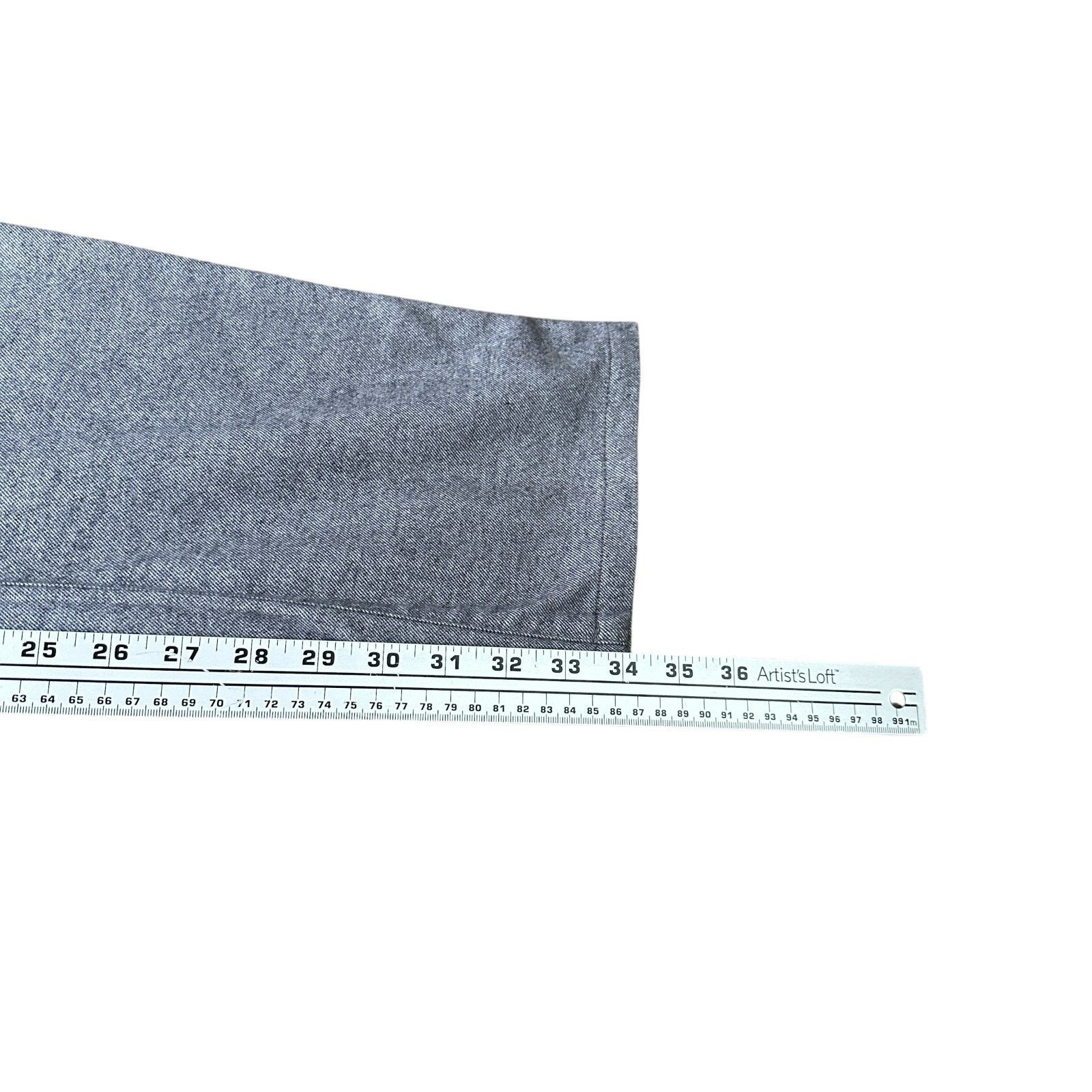 Peter Millar Peter Millar Flannel Brushed Cotton Chino Pants Men 36 Gray Size US 36 / EU 52 - 10 Thumbnail