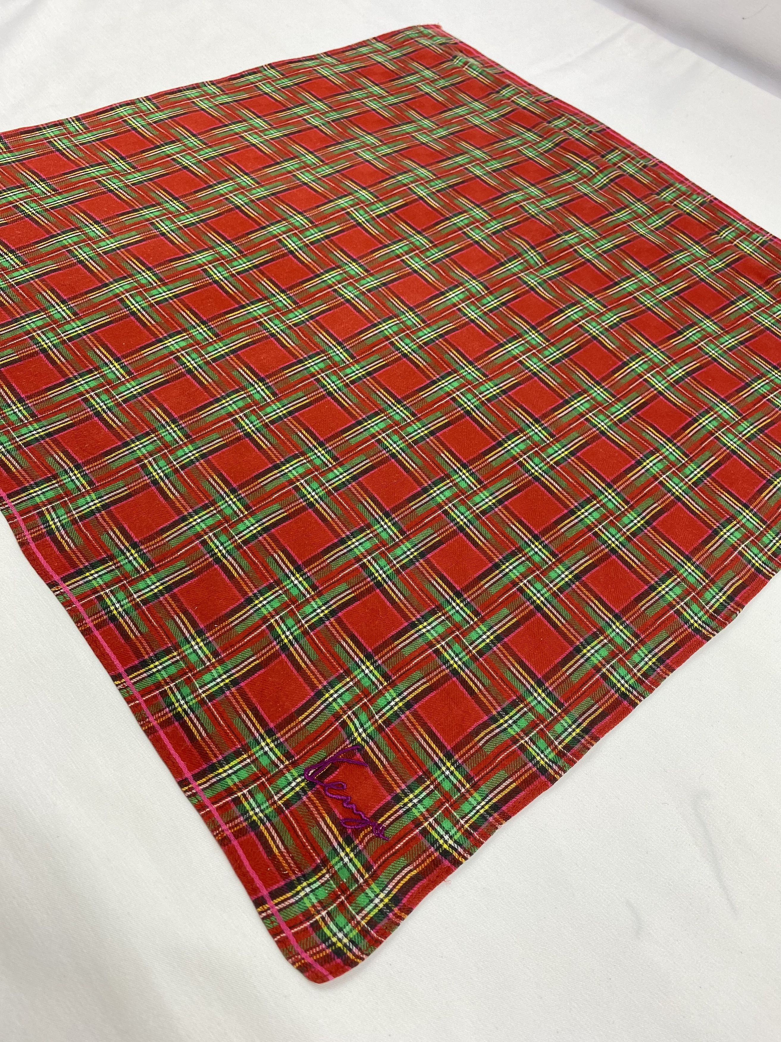 Kenzo × Vintage Kenzo Handkerchief / Bandana / Neckerchief Size ONE SIZE - 4 Thumbnail