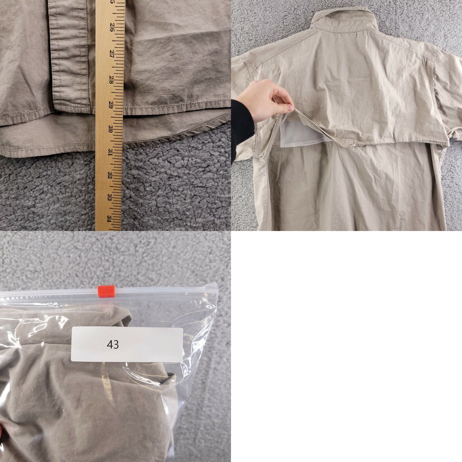 Vintage VINTAGE World Wide Sportsman Short Sleeve Button-Up Shirt Mens Brown Large Vented Fishing Shirt Size US L / EU 52-54 / 3 - 8 Thumbnail