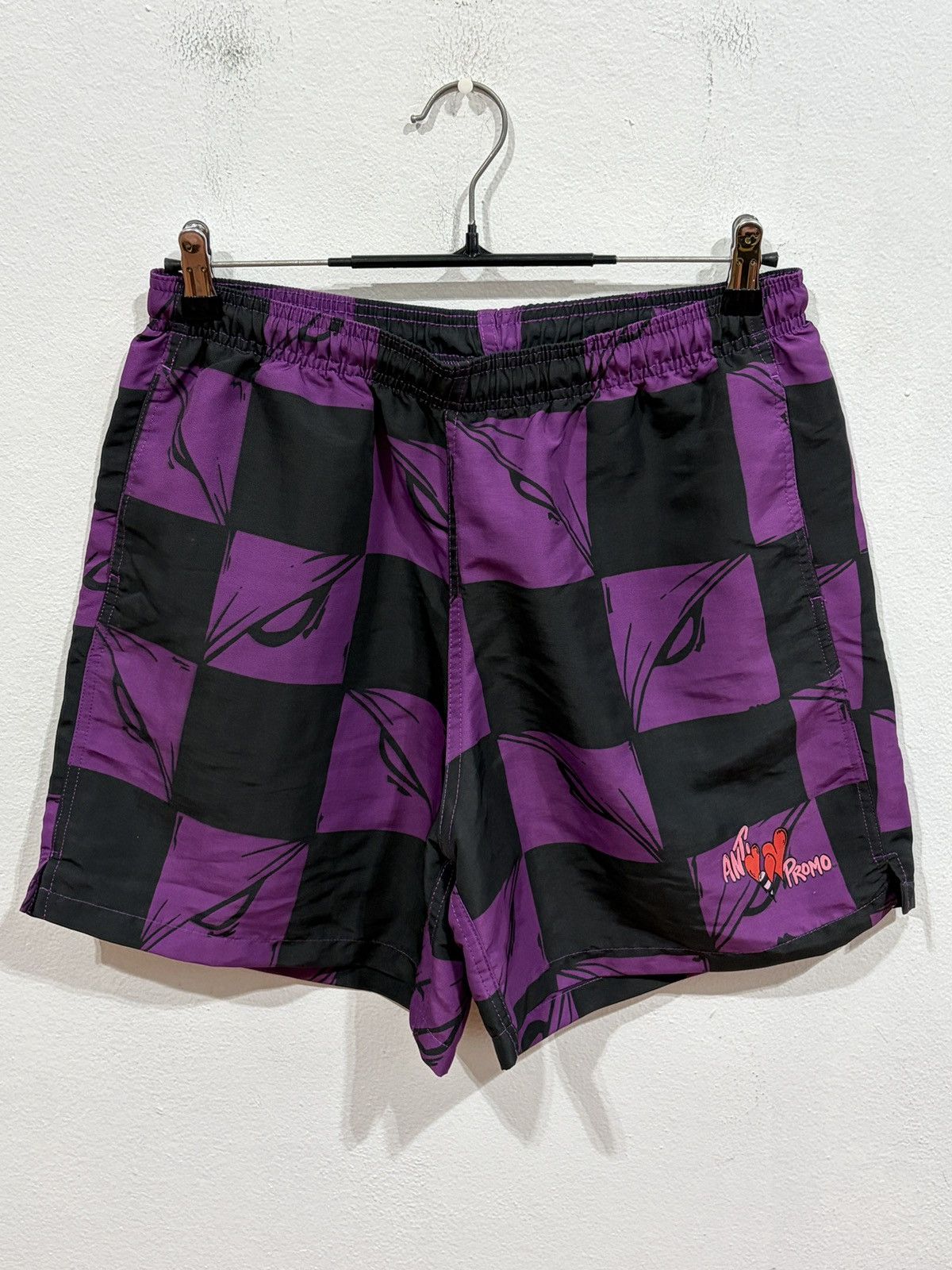 Matty Boy Matty Boy Anti Promo Nylon Pink Short Size US 32 / EU 48 - 1 Thumbnail
