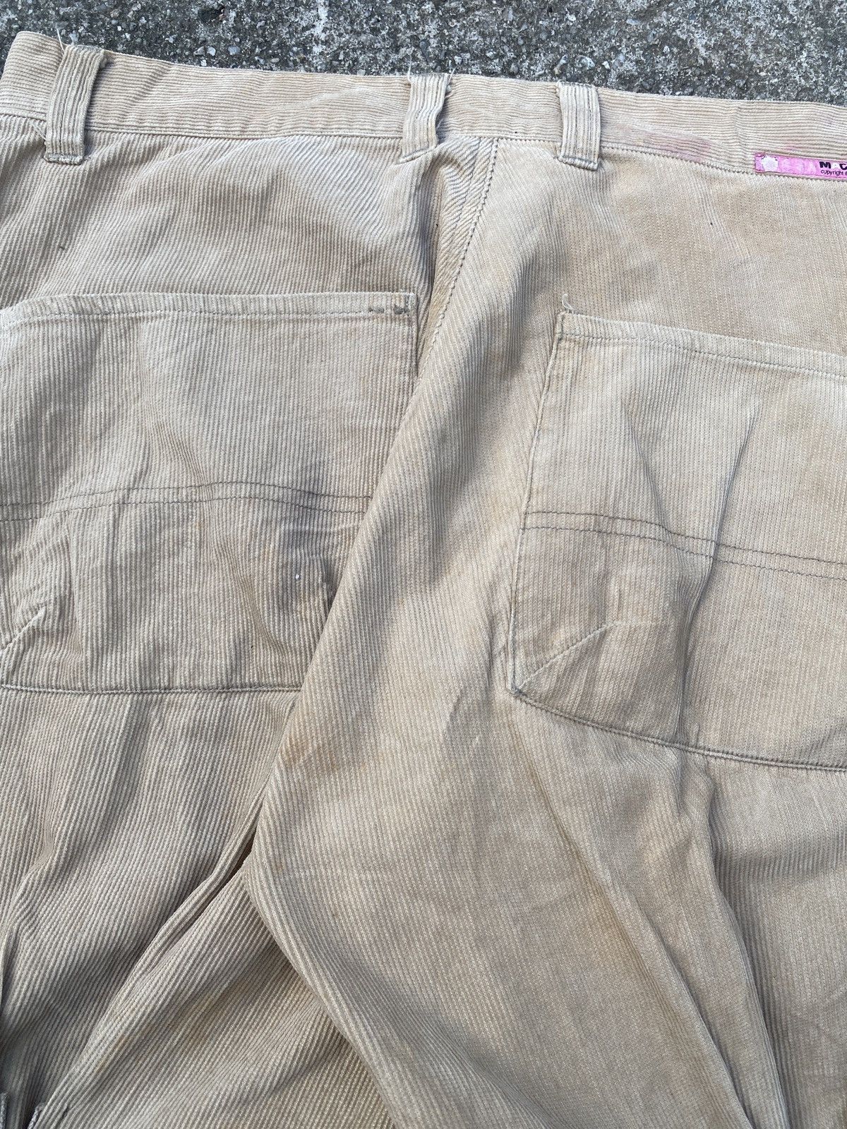 Japanese Brand Mackdaddy Japan Streetwear Corduroy Bondage Pant Size US 35 - 17 Thumbnail