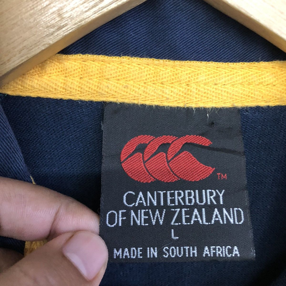 Canterbury of New Zealand Canterbury Of The New Zealand South Africa Polo Rugby Shirt Size US L / EU 52-54 / 3 - 9 Thumbnail