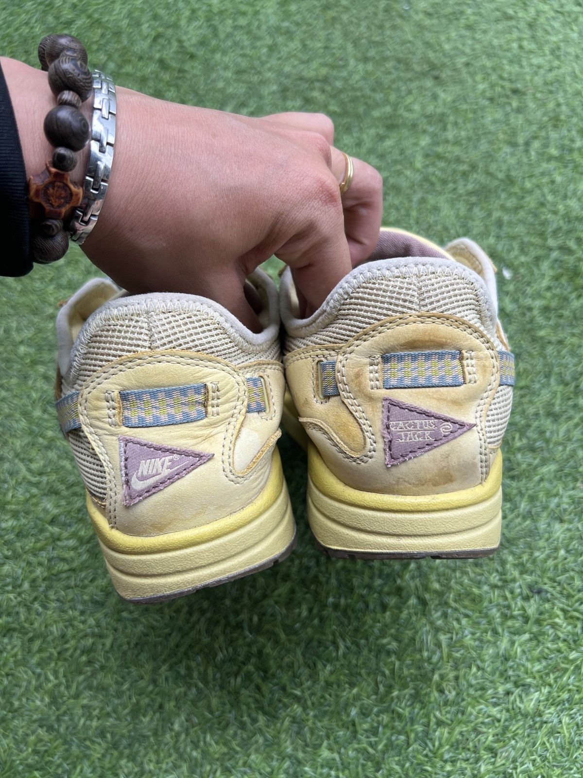 Nike × Travis Scott Travis Scott × Nike Air Max 1 Saturn Gold [DO9392-700] Size US 7 / EU 40 - 5 Thumbnail